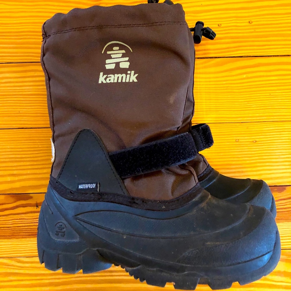 Little Boy Waterproof Kamik Boots